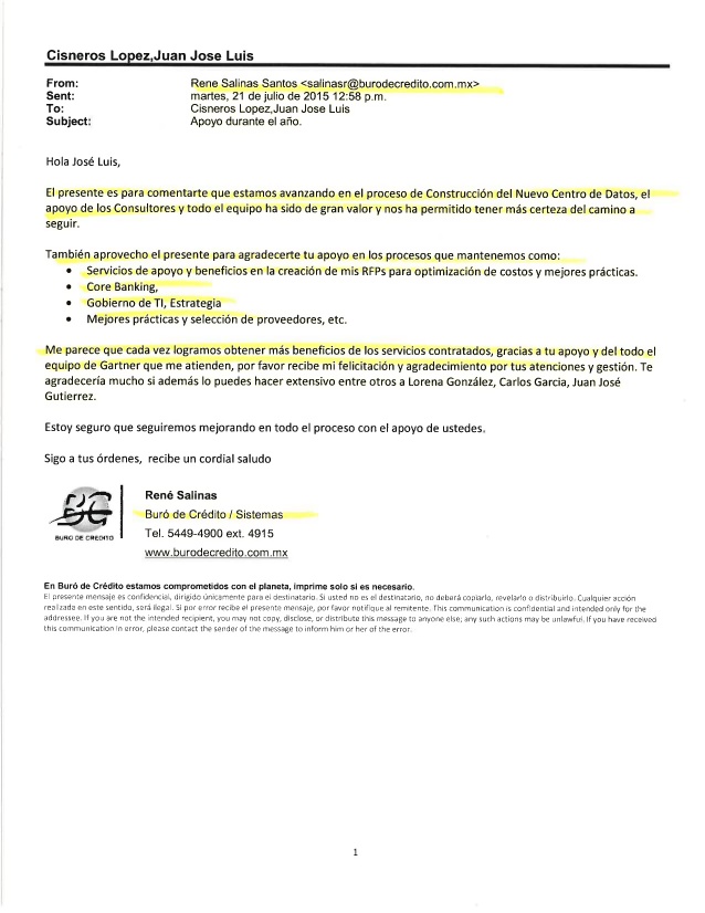 Carta de Recomendación