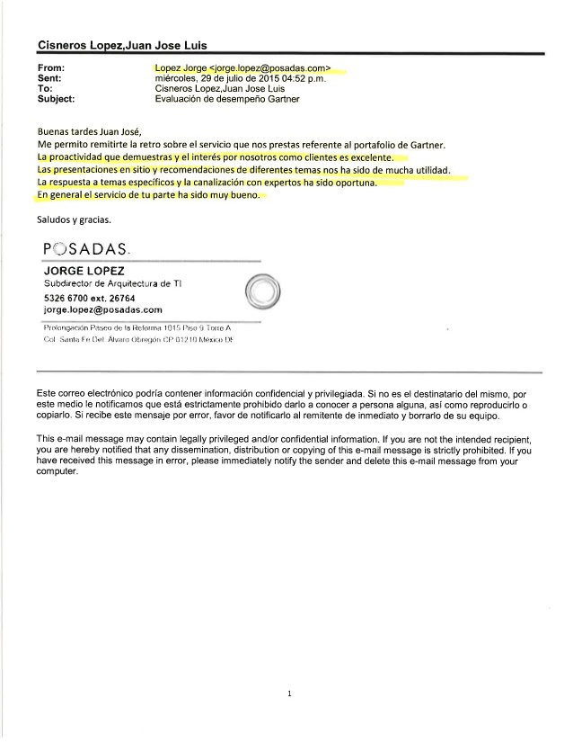 Carta de Recomendación